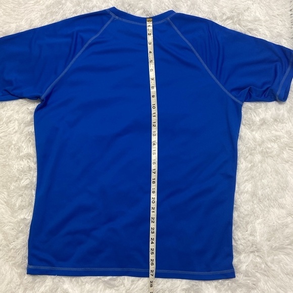NIKE DRI-FIT,ROYAL BLUE,SHORT SLEEVE,SPORT T-SHIRT. SIZE- LARGE - Picture 4 of 11